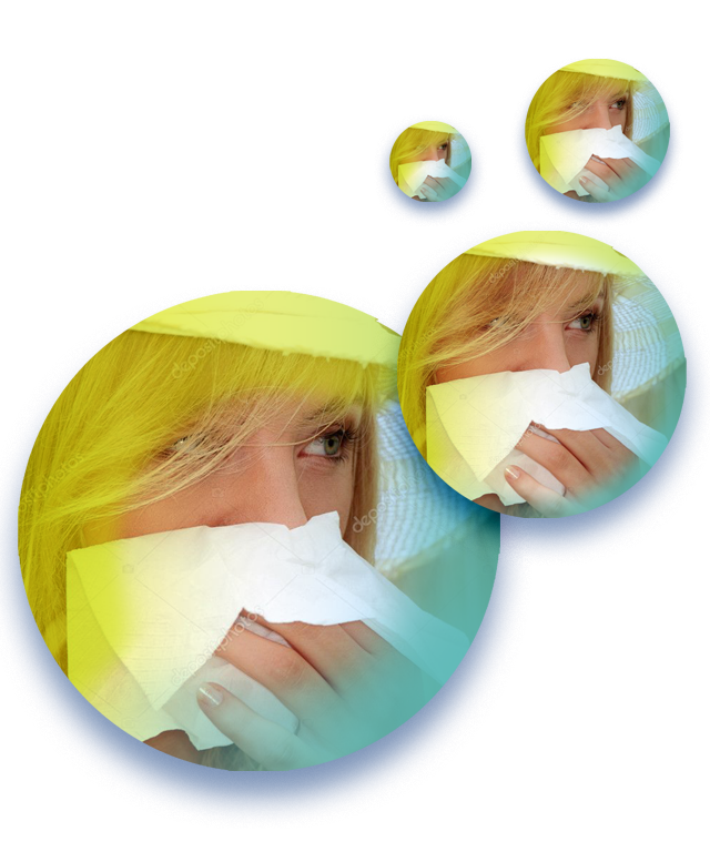 Femme qui se mouche : Contre-indications ZYRTECSET, Allergie médicament, risques
